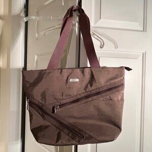 Baggallini Tote Bag, Vintage style, Never been used, Mushroom brown